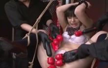 Japanese babe enjoys fetish punishment